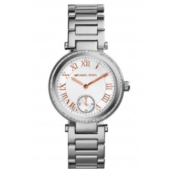 ساعة مايكل كورس Michael Kors Skylar - Small Crystal Bezel Bracelet Watch, 33mm